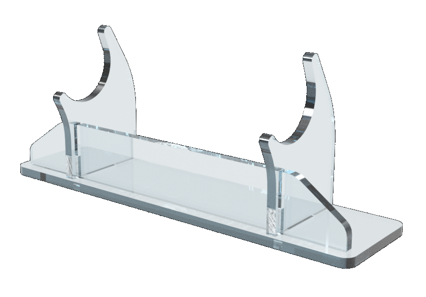 Single Tier Acrylic Light Saber Display Stand