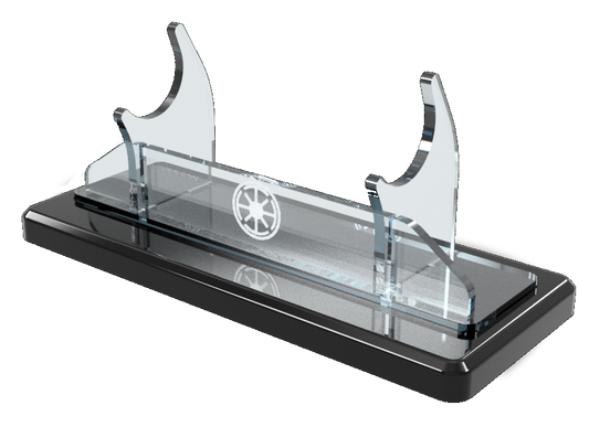 Single Tier Light Saber Display Stand with Insignia